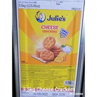 Julie's Biscuit Tin Cheese Crackers 3.5kg