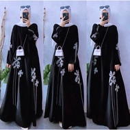 ABAYA NAJWA BLACK Abaya Abaya Dress Abaya Jubah Abaya Dubai Abaya Hitam