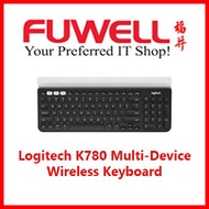 Logitech K780 Multi-Device Wireless Keyboard (Black) [1 Year Limited Hardware Warranty]