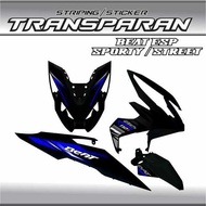 TRANSPARENT STRIPING STICKER NEW ESP 2016 TO 2019 AND VIETNAM STREETBEAT V1 UV TRANSPARENT MATERIAL