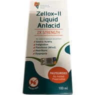 ZELLOX- II DOUBLE STRENGTH LIQUID ANTACID 100ML