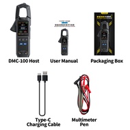Eg/fnirsi DMC-100 DC AC เครื่องวัดกระแส10000จำนวนเครื่องทดสอบแบบหนีบ Amperimetric Clamp เครื่องมือช่