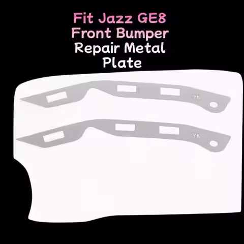 2Pcs Set Gap Reduction Buckle for Efficient Repairing of 2nd Gen Fit Jazz GE8 Bumper.