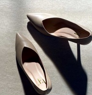 LALANTA ANN TAUPE  รองเท้าส้นสูง 3 นิ้ว