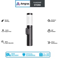 Amgras Tripod X01 Pro portable mini selfie stick mobile phone tripod retractable wireless remote con