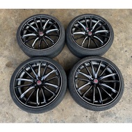 Original Rays Versus Stratagia Pallas Sport Rim 20” 5H 114.3pcd 8.5JJ ET38 Toyota Lexus Rim Japan