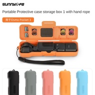 Sunnylife Osmo Pocket3 Storage Box Pocket 3 Anti Drop Protection Box with Filter Accessories