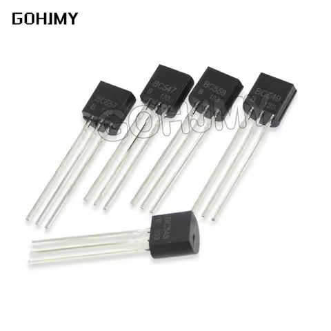 100PCS BC548B BC546B BC557B BC547B TO-92 BC558B BC549B BC548 BC546 BC557 BC547 BC558 Transistor BC54