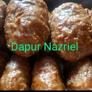 Gemblong ketan hitam gula merah