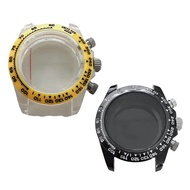 39MM Watch Case Sapphire Glass Case for Quartz VK63 Movement Cases Wearable Watch Accessories-ro2