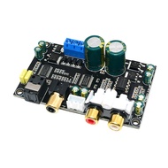 ✪ CS8416 DAC Board สายออปติคอลสายโคแอกเชียลบอร์ดเครื่องถอดรหัสอินพุตดีเอซี24bit 192Khz AC 12V