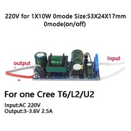 LED Driver For Cree XPE XRE XPG2 Q5 XML L2 XHP50 XHP70 18650 battery LED flashlight Power Supply