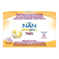 Nan Infinipro HW Two Infant Formula for 6-12 Months 2.1Kg B*fu