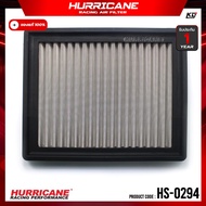 HURRICANE Stainless Steel Air Filter Red Cloth Lexus (CT200H NX300H) Toyota (Auris Prius) HS-0294