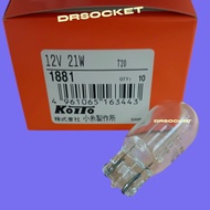 KOITO 1881 12V 21W T20 7440 TAIL SIGNAL BRAKE LIGHT LAMP BULB