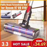 Plastic Fluffy Soft Roller Brush Head Floor Tool for DYSON V7 V8 V10 V11 Vacuum Cleaner