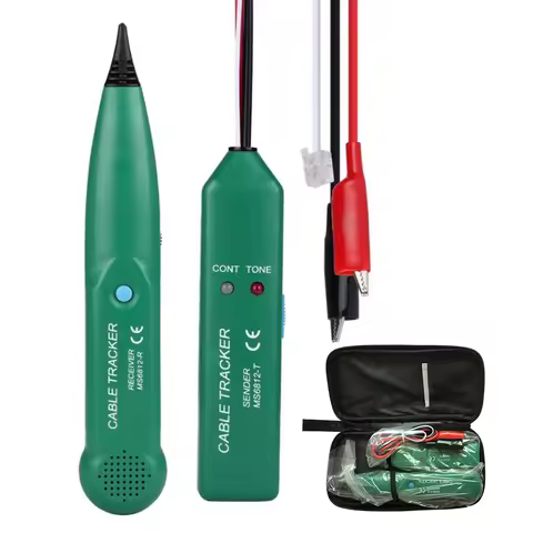 MS6812 Cable Tracker Tester Professional Line LAN detector UTP STP Telephone Wire Tracer Breakpoint 