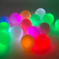 Luminous Golf Ball Glow Ball LED Golf Glow Ball Nighttime Practice Supplies Golf Course Practice Bal
