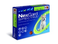 NexGard Spectra 7.5-15kg 🌟expiry 6/2022🌟 Sg shipment ❤️ Dog Flea &amp; Tick Protection (original)