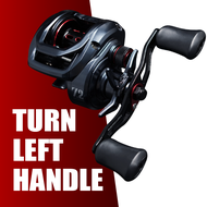 SEASIR Mercury Baitcasting Fishing Reel Drag 8kg 5+1BB 7.2:1 204g 10-level Brake System with 8pcs N5