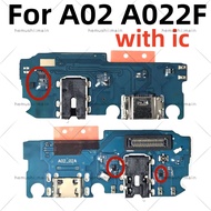 USB Charging charger port board for For Samsung A02 A022F Mainboard Flex USB Port ribbon flex Cable 