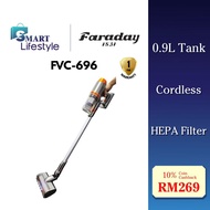Faraday 0.9L Vacuum Cleaner Rechargeable & Cordless FVC-696 FVC696