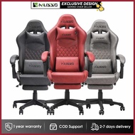 MUSSO%kS;Shark(YX@Series:bJ%Gaming_td%Chair_Y%With_p%Footrest,_V%PU_U%Leather Chair With Headrest A
