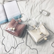 2Way Modern Bag Transparent bag