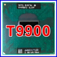 [High quality] Intel Core2 Duo T9800 T9900 notebook CPU original version GM/PM45 cXy