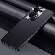 Casing For Oppo Reno9 Pro+ Reno 9 Pro plus 2023 phone case Soft casing Hard Back Solid Color Leather