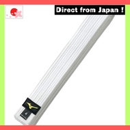 MIZUNO Judo White Belt (Twill Fabric/Reverse Stitch Available) - Multiple Sizes【Japan Original】