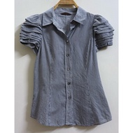 Korean women's short-sleeved shirt - 2 hands (Size XS)
