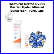 [aestura] Derma UV365 Barrier Hydro Mineral Sunscreen, 40ml, 1pc / Korean Sunscreen / Mineral Protec
