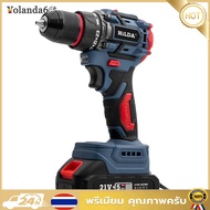 21V 2 in 1 Lithium Drill Electric Screwdriver 40N.M Torque Multi-function Electric Screwdriver Recha