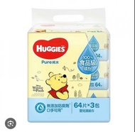 Huggies 64塊濕紙巾