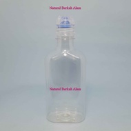 Flat Plastic Bottle 330 ML Exclusive Aqua Capnatural Plastic Bottle/ Mineral Water Bottle/ Pet Food 