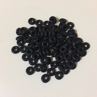 STOPPER PANDORA RUBBER STOPPER FOR BEADS & CHARMS 10PCS Black rubber