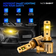 Novsight- N66Y H11 Car LED 18000LM 3000K 80W