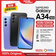 Samsung Galaxy A34 5G 8/128 8/256 GB RAM 8 ROM 128 256 8GB 128GB 256GB Smartphone SEIN Android HP Handphone