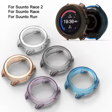 Soft TPU Case For Suunto Race 2 Protector Bumper Shell Cover Watch Accessory for Suunto Race S Run