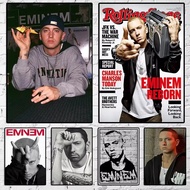 โปสเตอร์ Eminem โปสเตอร์ 8 Mile ฮิปฮอป แร็ปเปอร์ นักร้อง Eminem โปสเตอร์ ภาพวาดบนผ้าใบ ตกแต่งบ้าน ศิ