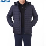 Áo khoác Jacket lông vũ nam (có mũ) May 10 mã 030121402LG màu NAVY