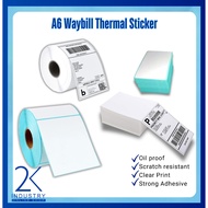 A6 Direct Waybill Thermal Sticker – Premium Shipping Labels