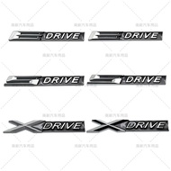 3D Metal XDRIVE 4WD Badge Sticker Fit BMW New 3 Series 5 Series Car Rear Trunk Waterproof Modificati
