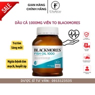 Blackmores Fish Oil Fish Oil 1000mg- 400 Australian Tablets, Helps To Heal The Heart, Skin, Eyes And Eyesight