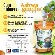 KOPI PREMIX ASHWAGANDHA KSM 66 KOPI RAWAT 3 SERANGKAI
