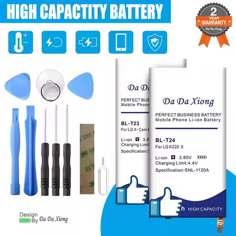 New BL-T37 BL-T30 BL-45F1F BL-T23 BL-T24 BL-T28 BL-S3 Battery For LG X Power 2 II V40 X-Cam H970 Thi