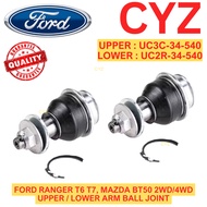 (1 PAIR) Upper/Lower Ball Joint FORD RANGER T6 T7, MAZDA BT50 2WD/4WD 11-19Y UC3C-34-540 / UC2R-34-5