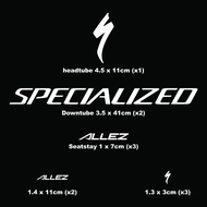 Stiker Pack Sepeda Specialized Allez - Bicycle Decal Sticker