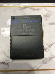 PS2 遊戲機用記憶咭8MB memory card